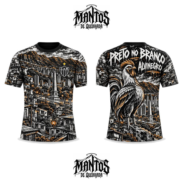 Camiseta de Quebrada Alvinegro Mineiro Serra do Curral